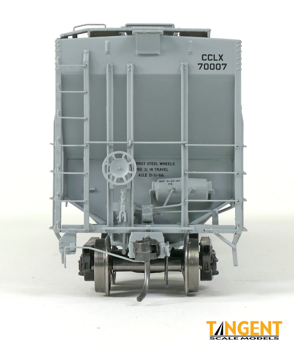 Tangent Scale Models HO 21032-03 Pullman-Standard PS-2 4427 High Side Covered Hopper Corn Products 'Delivery 1967' CCLX #70005