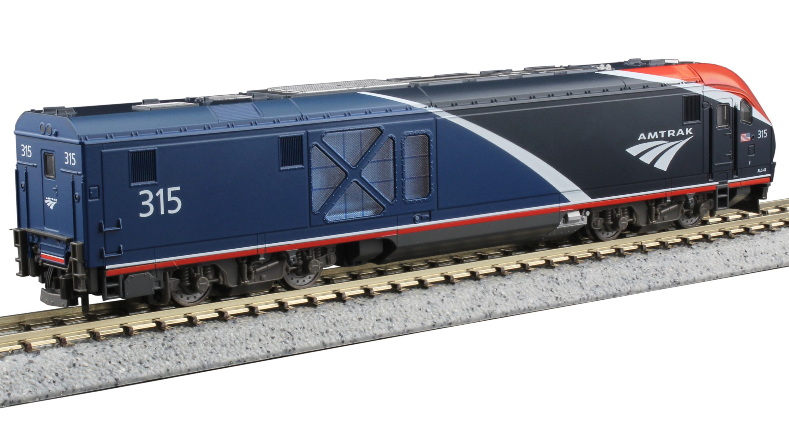 kkkページ Kato N 176-6056 DCC Ready Siemens ALC-42 Charger Locomotive Amtrak