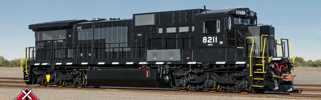 ScaleTrains Rivet Counter HO SXT30776-3 DCC Ready GE C39-8 Locomotive Phase III Pennsylvania Northeastern 'ex-Norfolk Southern' PN #8211