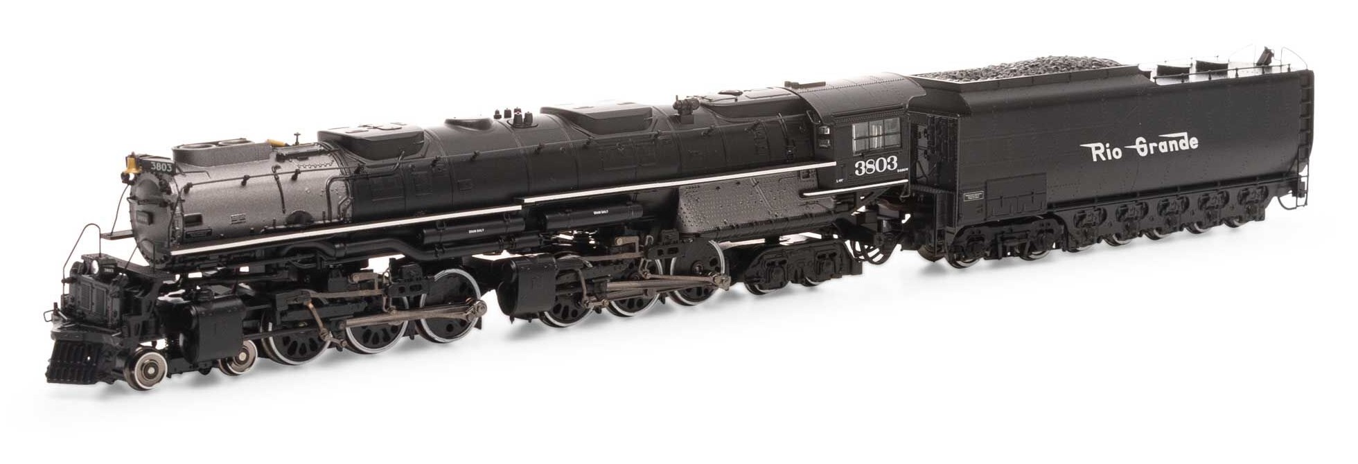 Athearn N ATH25546 DCC Ready ALCo 4-6-6-4 Challenger Locomotive Rio Grande D&RGW #3803