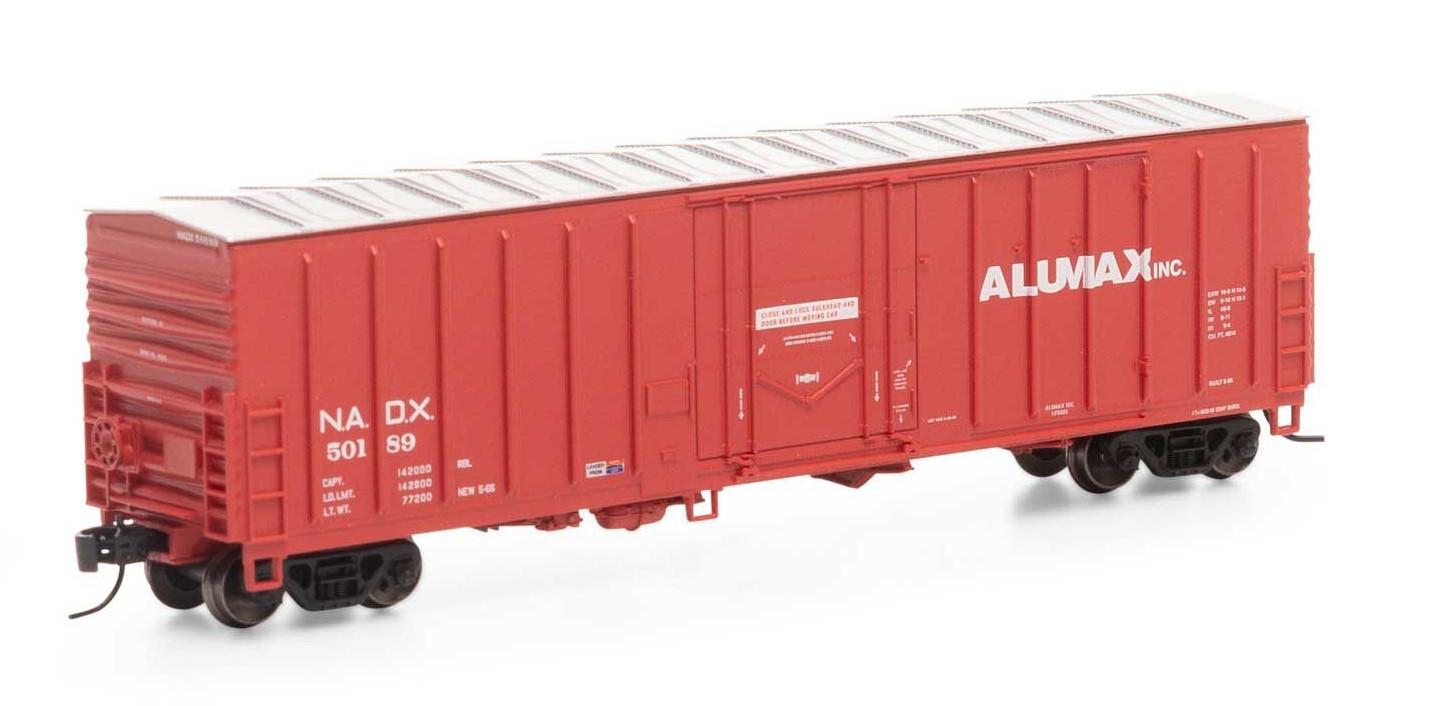 Athearn N ATH3866 NACC 50' Boxcar Alumax NADX #50189