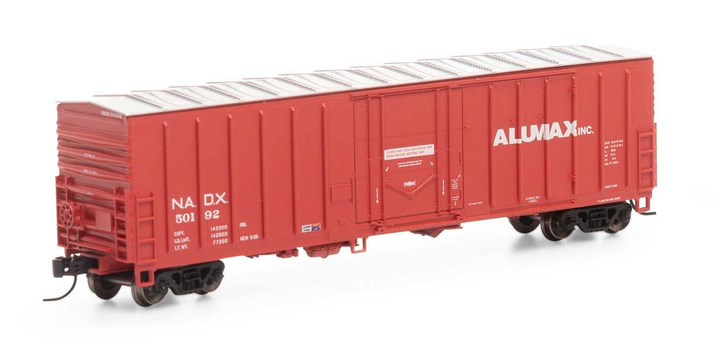 Athearn N ATH3867 NACC 50' Boxcar Alumax NADX #50189
