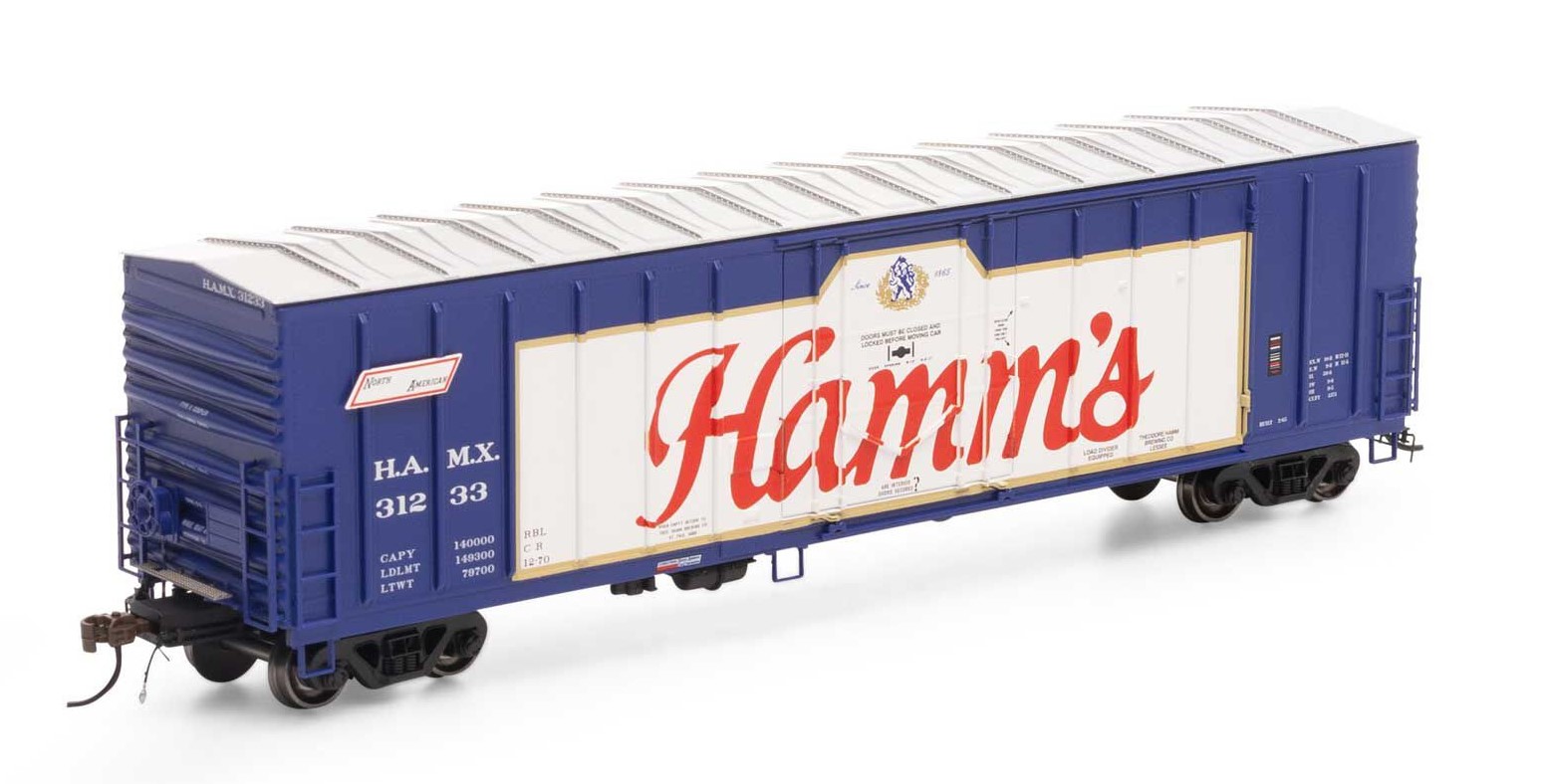 Athearn HO ATH18434 50' NACC Boxcar Hamm's HAMX #31233