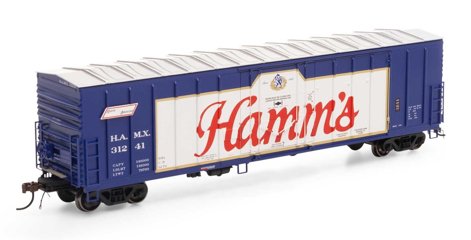 Athearn HO ATH18435 50' NACC Boxcar Hamm's HAMX #31241