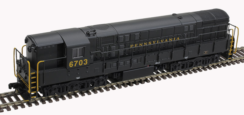 Atlas Master N 40005398 Silver Series DCC Ready FM H-24-66 Trainmaster Phase 2 Locomotive Pennsylvania Railroad #6703