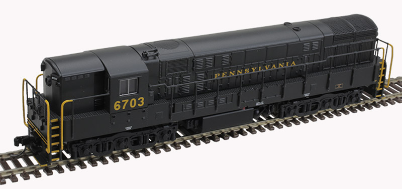 Atlas Master N 40005400 Silver Series DCC Ready FM H-24-66 Trainmaster Phase 2 Locomotive Pennsylvania Railroad #6707