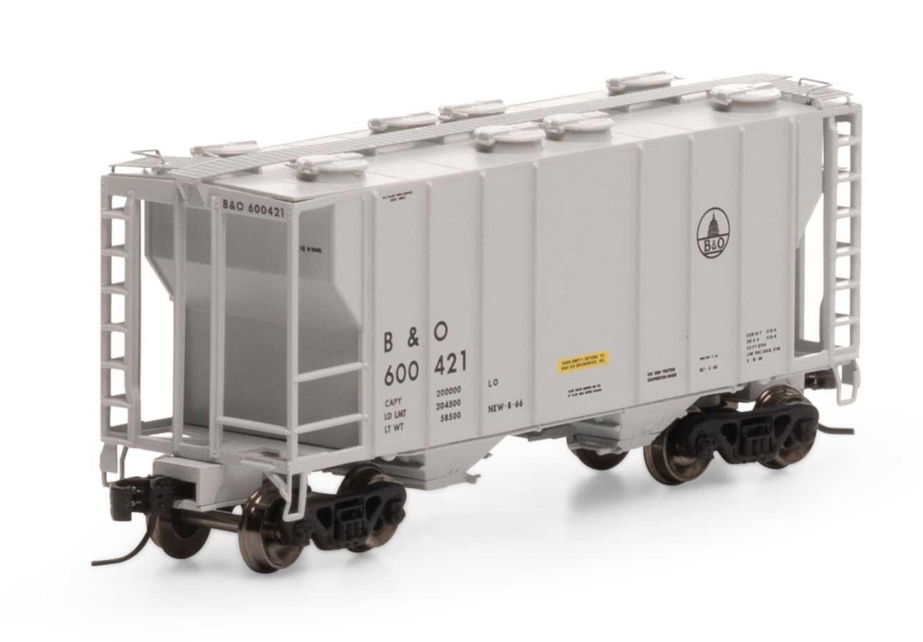 Athearn N ATH17244 PS-2 2600 Covered Hopper B&O #600421
