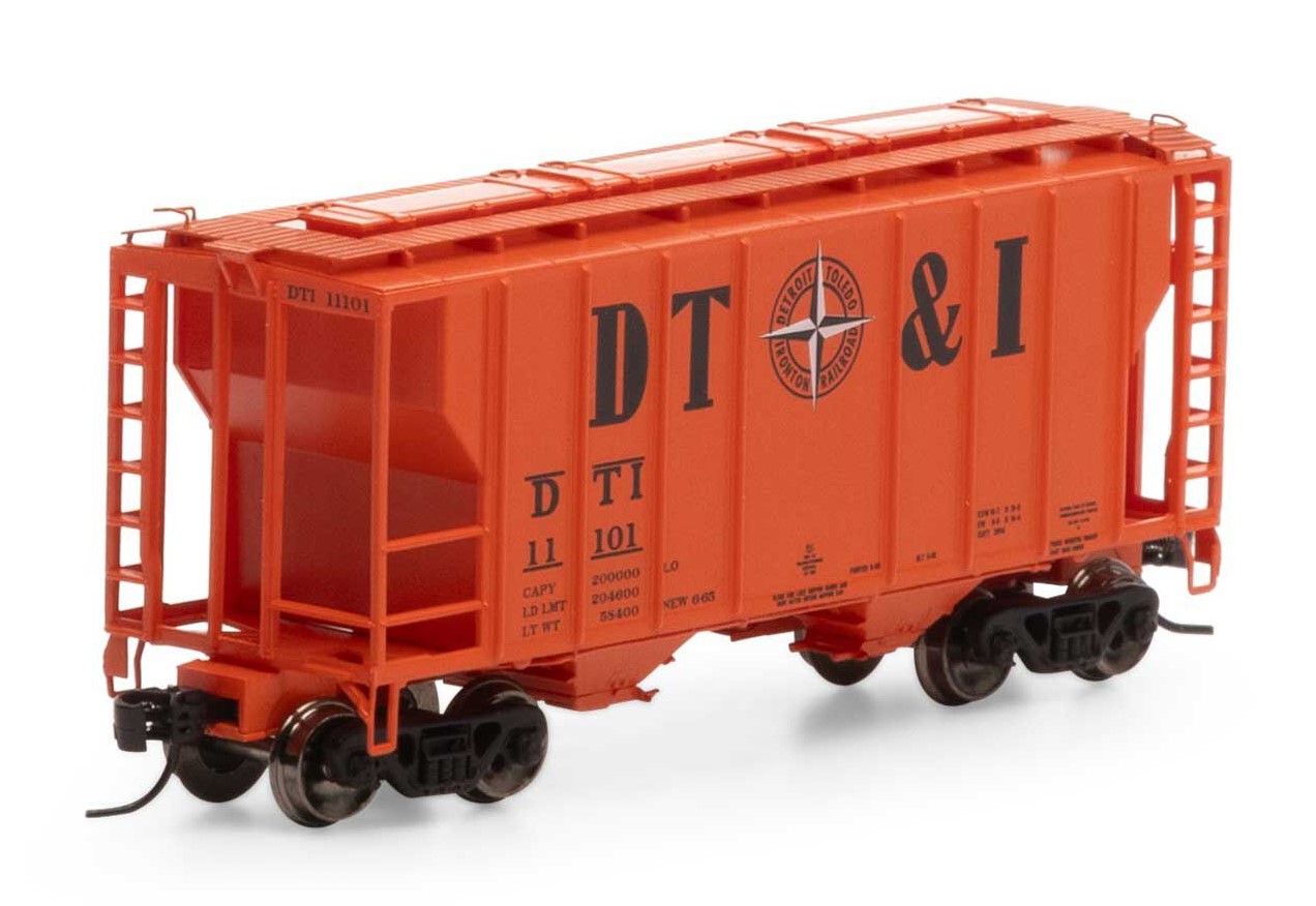 Athearn N ATH17248 PS-2 2600 Covered Hopper DT&I DTI #11101