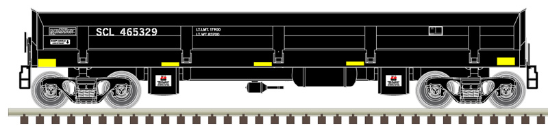 Atlas Master N 50006059 Difco Side-Dump Car Seaboard Coast Line SCL #465329