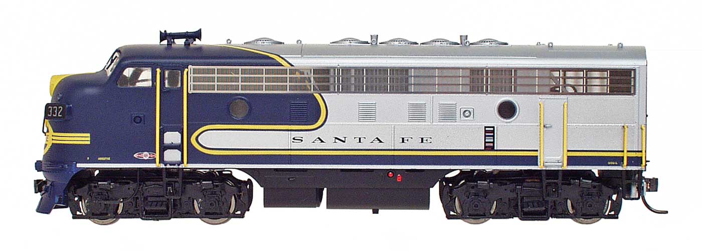 Intermountain N 69222-04 DCC Ready EMD F7A Locomotive Santa