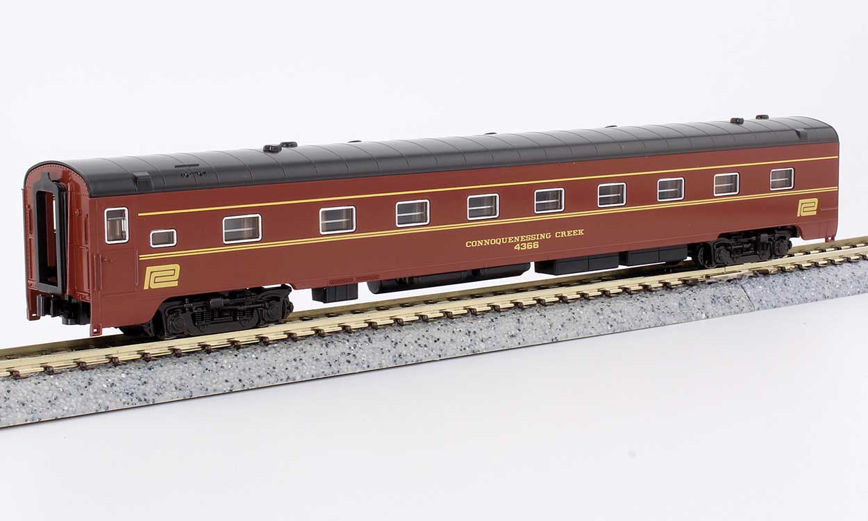 Kato N 106-1971 Amtrak 'Rainbow-Era' Mixed Schemes 8-Car Passenger Set 