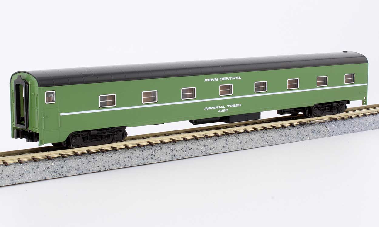 Kato N 106-1971 Amtrak 'Rainbow-Era' Mixed Schemes 8-Car Passenger Set