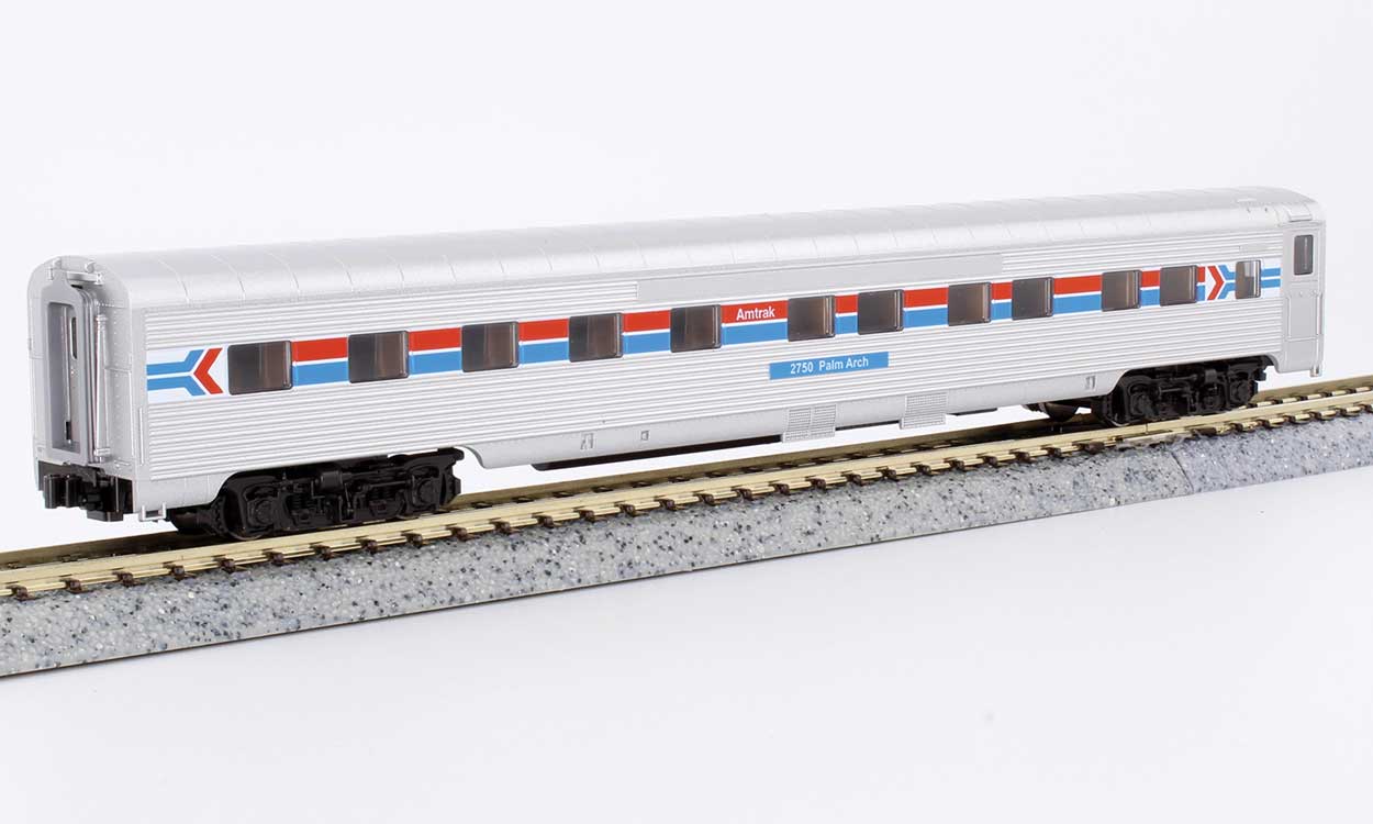 Kato N 106-1971 Amtrak 'Rainbow-Era' Mixed Schemes 8-Car