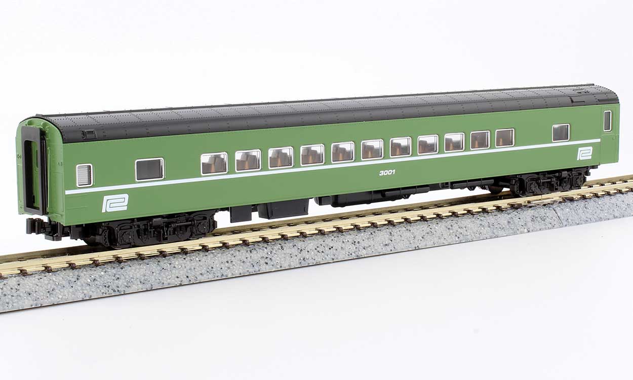 Kato N 106-1971 Amtrak 'Rainbow-Era' Mixed Schemes 8-Car Passenger Set