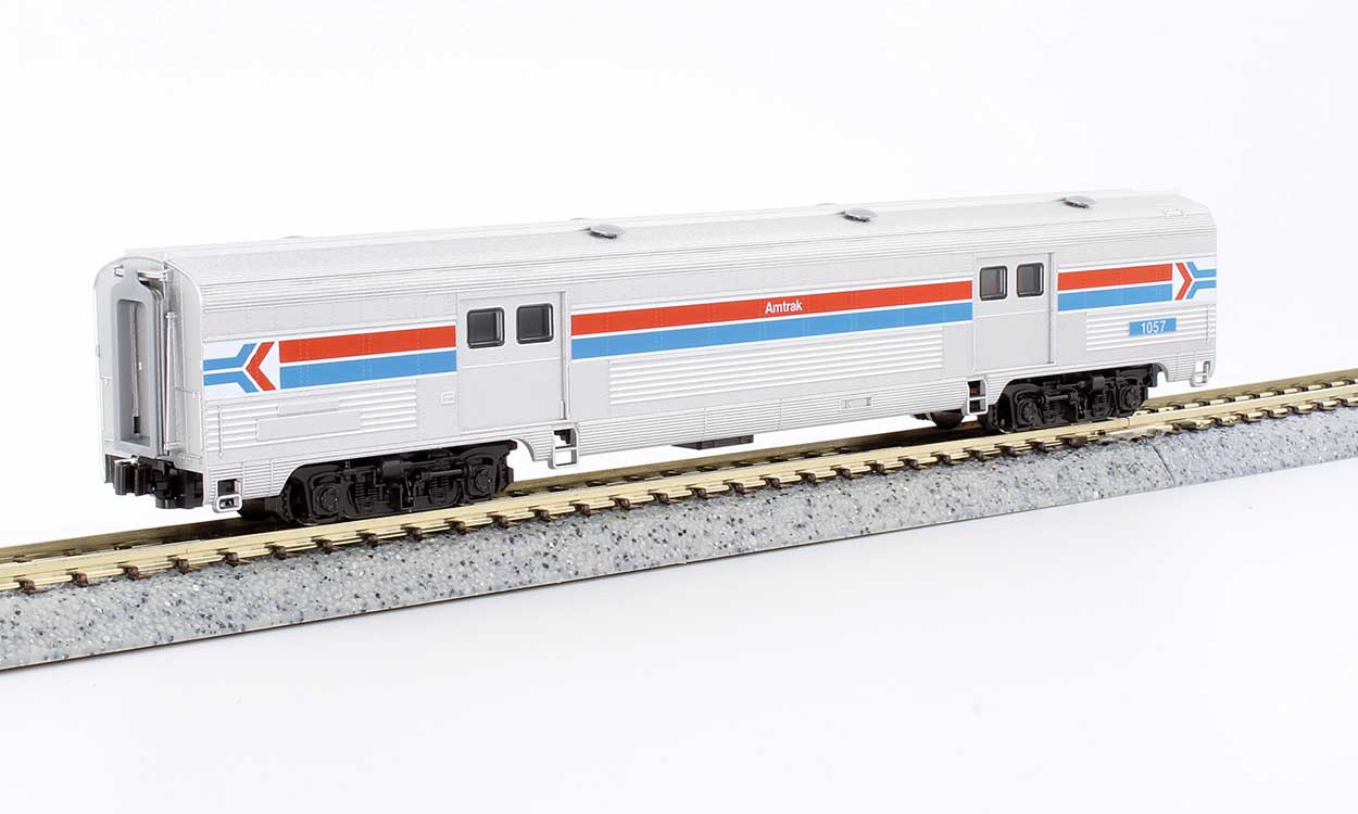 Kato N 106-1971 Amtrak 'Rainbow-Era' Mixed Schemes 8-Car Passenger Set