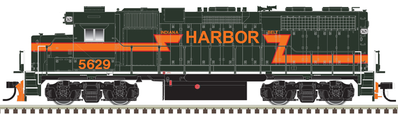 Atlas Master Gold Series HO 10004086 DCC/ESU LokSound V5 Equipped EMD GP38 Diesel Locomotive w/Ditch Lights Indiana Harbor Belt IHB #5629