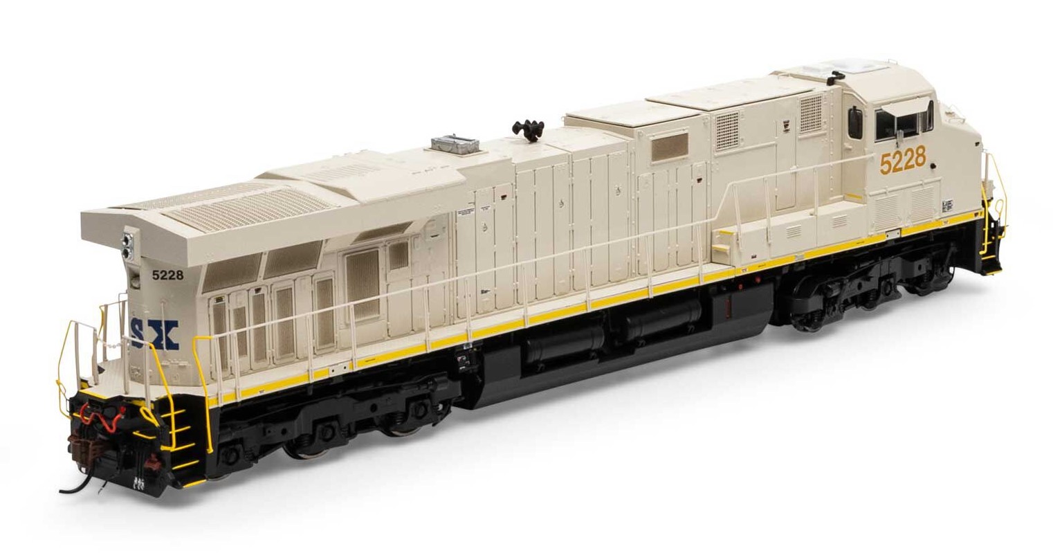 Athearn Genesis HO ATHG83190 DCC/Tsunami 2 Sound Equipped ES44DC Locomotive CSX 'Primer' CSX #5228