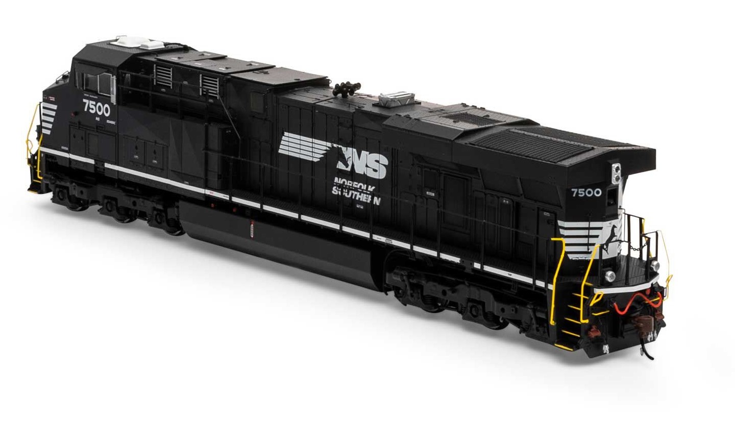 Athearn Genesis HO ATHG83193 DCC/Tsunami 2 Sound Equipped ES44DC Locomotive Norfolk Southern NS #7500