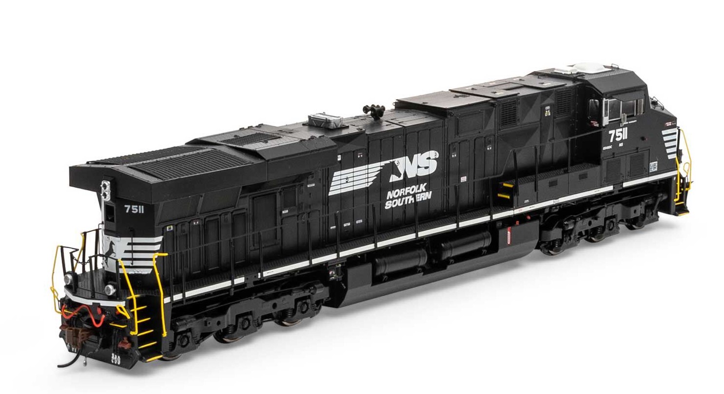 Athearn Genesis HO ATHG83195 DCC/Tsunami 2 Sound Equipped ES44DC Locomotive Norfolk Southern NS #7511