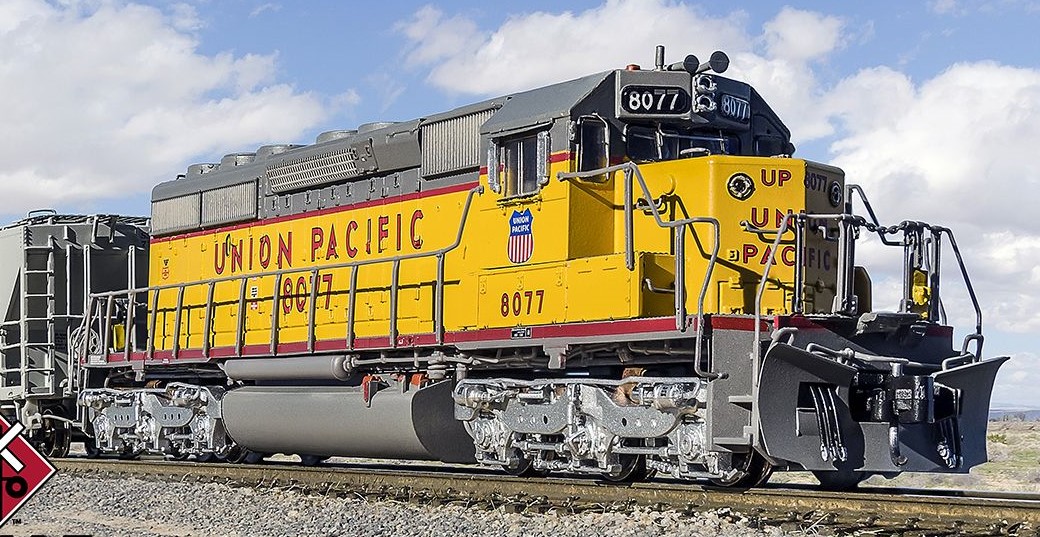 ScaleTrains Rivet Counter N SXT38607 DCC/ESU LokSound V5 Equipped EMD SD40-2 Locomotive Union Pacific 'Fast Forty' UP #8077