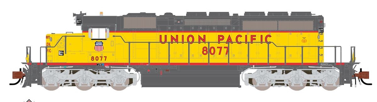 ScaleTrains Rivet Counter N SXT38608 DCC Ready EMD SD40-2 Locomotive Union Pacific 'Fast Forty' UP #8077