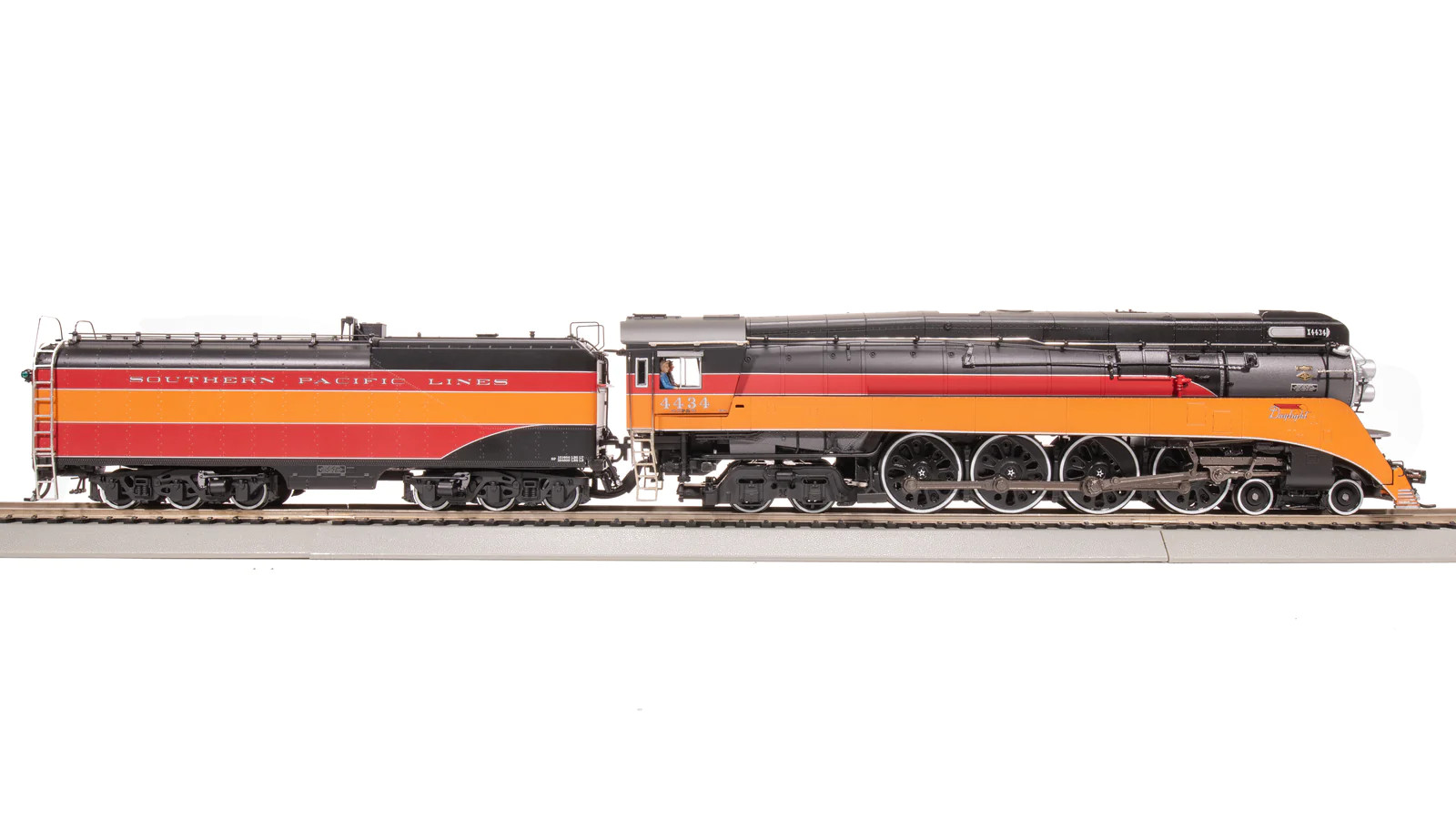 Broadway Limited Imports HO 7615 Southern Pacific GS-4 Locomotive with Paragon4 Sound/DC/DCC & Smoke 'In-Service As Delivered' Daylight Paint Scheme SP #4442