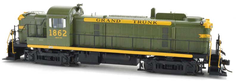 Bowser Executive Line HO 24653 DCC/ESU Loksound Equipped ALCo RS-3 Phase III Diesel Locomotive Grand Trunk Western GTW #1861