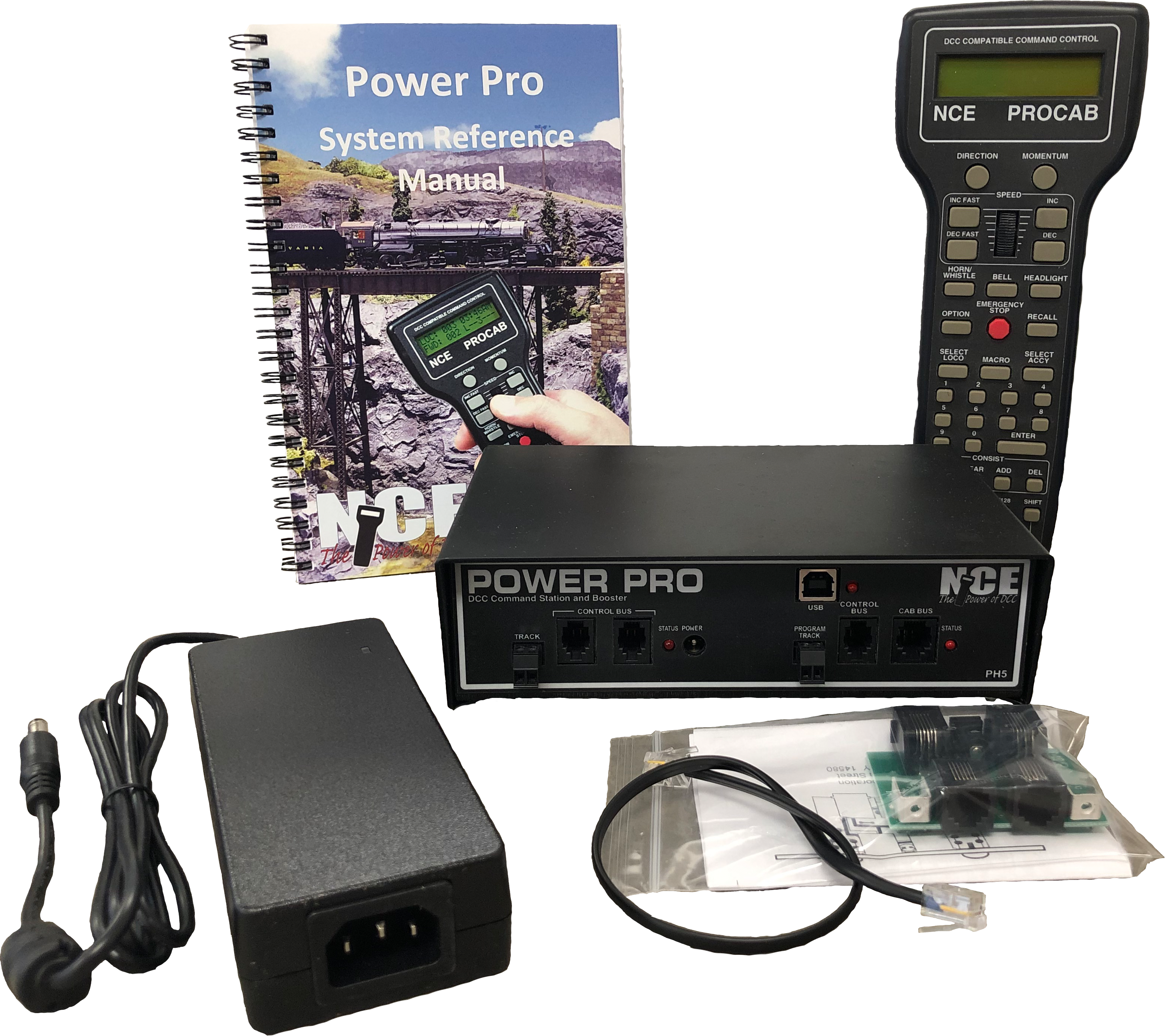 NCE 5240035 PH5 Power Pro 5-Amp DCC Starter System