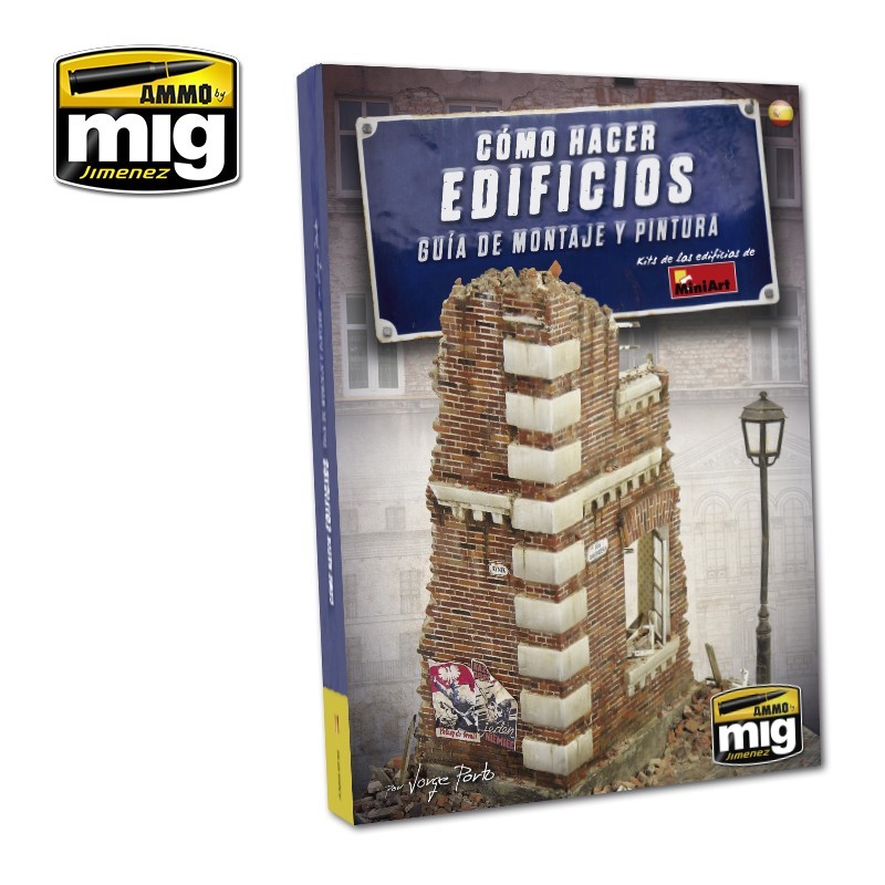 AMMO MIG-6135 How to Make Buildings - Basic Construction and Painting Guide (English)