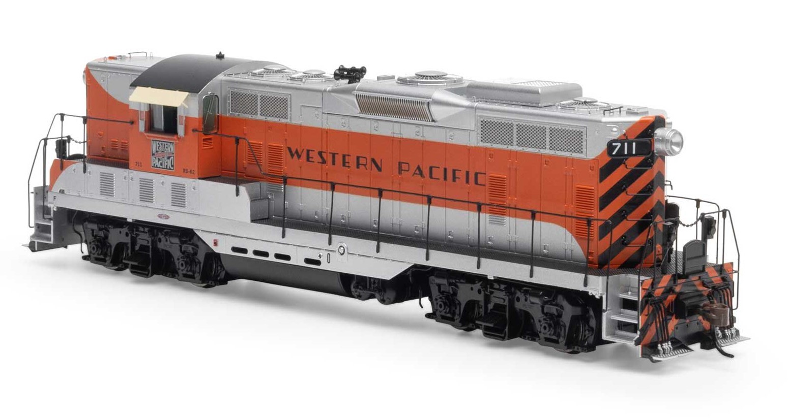 Athearn Genesis HO ATHG82615 DCC Ready EMD GP7 Locomotive Western Pacific WP #711