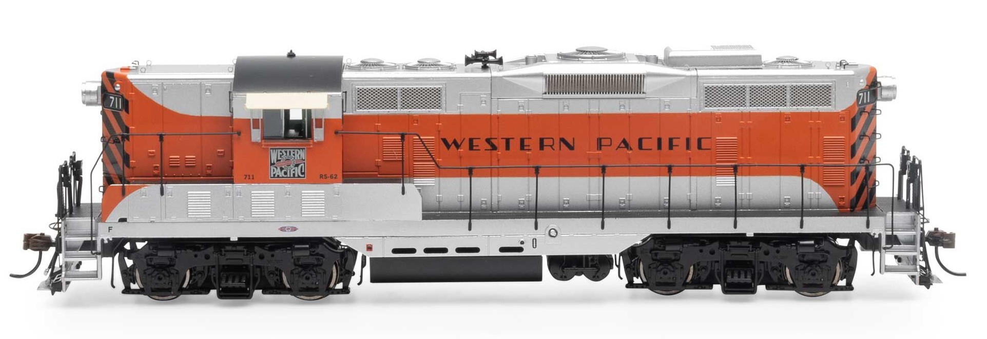 Athearn Genesis HO ATHG82615 DCC Ready EMD GP7 Locomotive Western Pacific WP #711