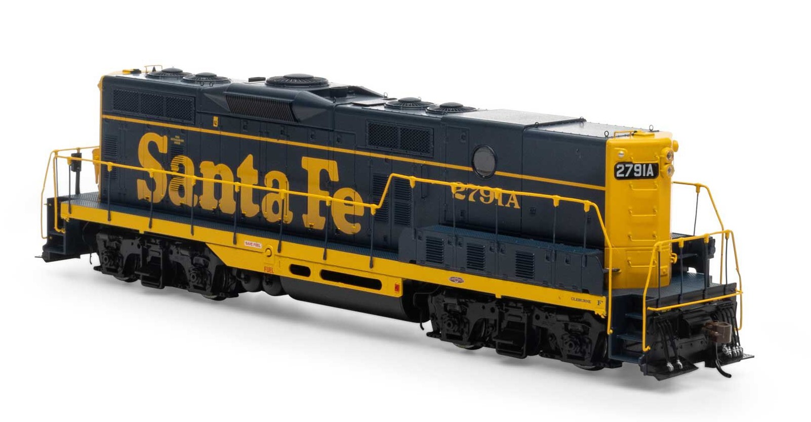 Athearn Genesis HO ATHG82709 DCC/Tsunami 2 Sound Equipped EMD GP7B Locomotive Santa Fe ATSF #2791A