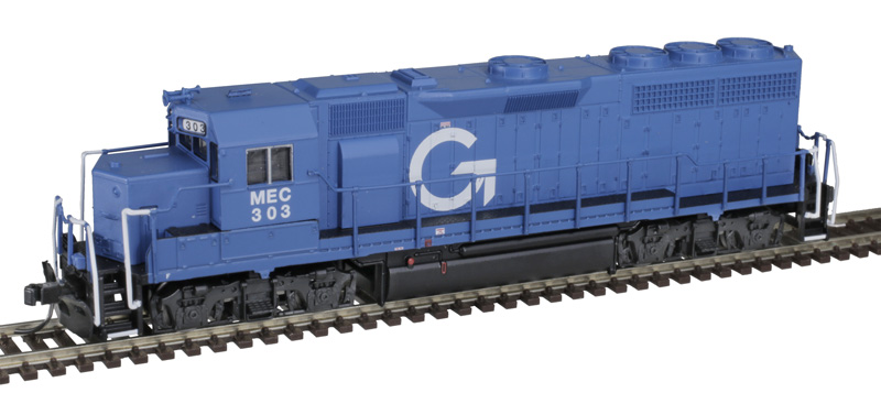 Atlas Master Gold Series N 40005280 DCC/ESU LokSound V5 Equipped EMD GP40 Locomotive Maine Central 'Guilford Transportation' MEC #303