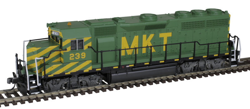 Atlas Master Gold Series N 40005283 DCC/ESU LokSound V5 Equipped EMD GP40 Locomotive Missouri-Kansas-Texas MKT #239