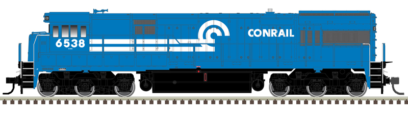Atlas Master Gold Series HO 10003927 DCC/ESU LokSound V5 Equipped GE U30C Phase I Locomotive Conrail CR #6536