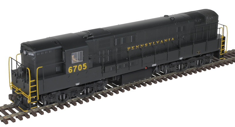 Atlas Master Silver Series HO 10004122 DCC Ready FM H-24-66 Phase 2 Trainmaster Locomotive Pennsylvania Railroad PRR #6703