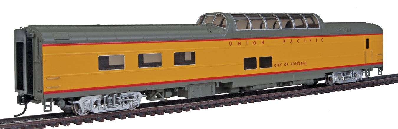WalthersProto HO 920-18151 85' ACF Dome Diner Standard Union Pacific Heritage Fleet 'City of Portland'