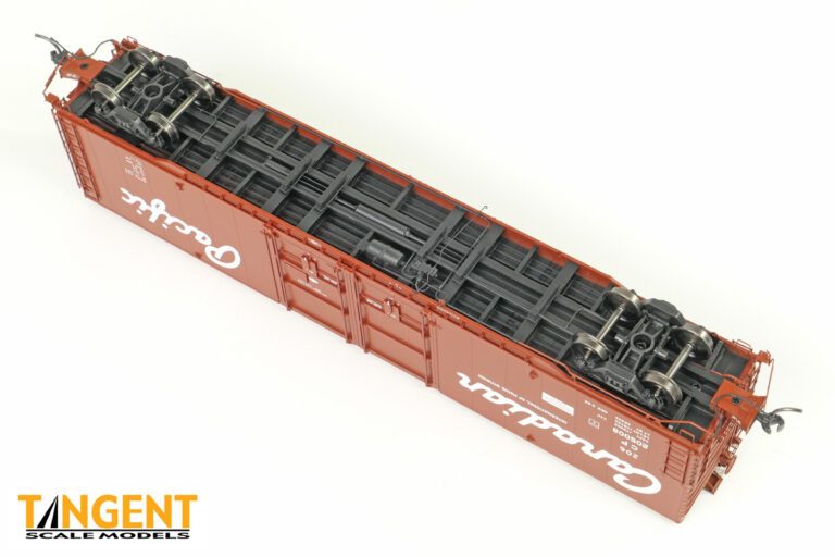 Tangent Scale Models HO 33010-05 Greenville 6,000CuFt 60' Double Door Box Car Canadian Pacific 'Delivery Red 3-1966' CP #205017
