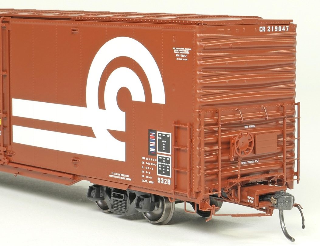 Tangent Scale Models HO 33011-05 Greenville 6,000CuFt 60' Double Door Box Car Conrail '932B Repaint 1976+ Large Logo' CR #219078