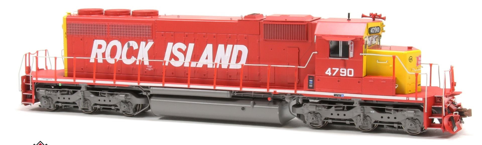ScaleTrains Rivet Counter HO SXT38823 DCC/ESU Loksound 5 Equipped EMD SD40-2 Locomotive Rock Island 'Red & Yellow' RI #4796	
