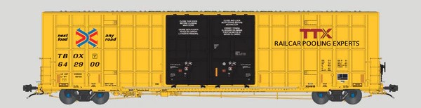 Aurora Miniatures HO 306003 Greenbrier 7550 cf 60’ Plate F Boxcar '1st Run w/ Low Markings TBOX #642915