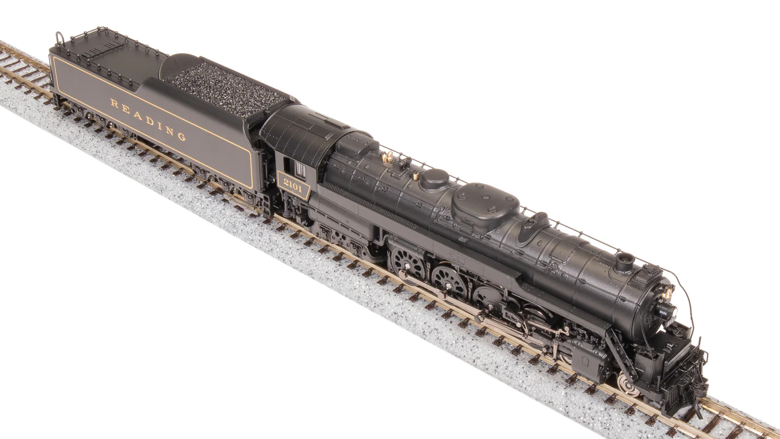 Broadway Limited Imports N 7400 Reading Class T-1 4-8-4 Locomotive Paragon4 Sound/DC/DCC/Smoke 'In Service Version' RDG #2101