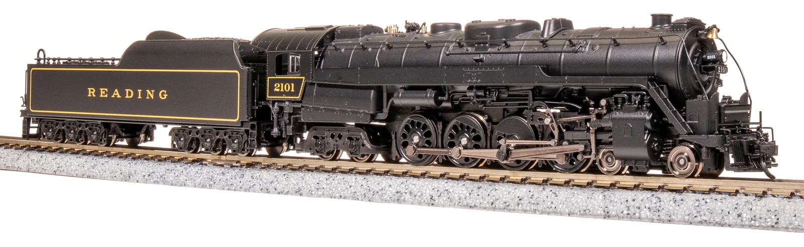 Broadway Limited Imports N 7400 Reading Class T-1 4-8-4 Locomotive Paragon4 Sound/DC/DCC/Smoke 'In Service Version' RDG #2101