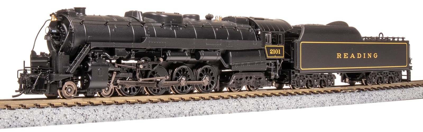 Broadway Limited Imports N 7401 Reading Class T-1 4-8-4 Locomotive Paragon4 Sound/DC/DCC/Smoke 'In Service Version' RDG #2108