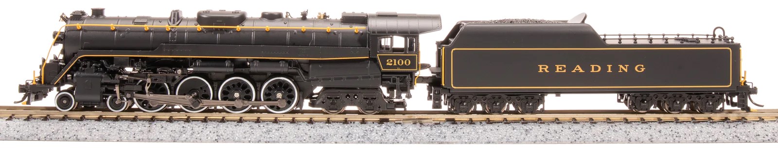 Broadway Limited Imports N 7403 Reading Class T-1 4-8-4 Locomotive Paragon4 Sound/DC/DCC/Smoke 'Iron Horse Rambles Excursion Version' RDG #2100