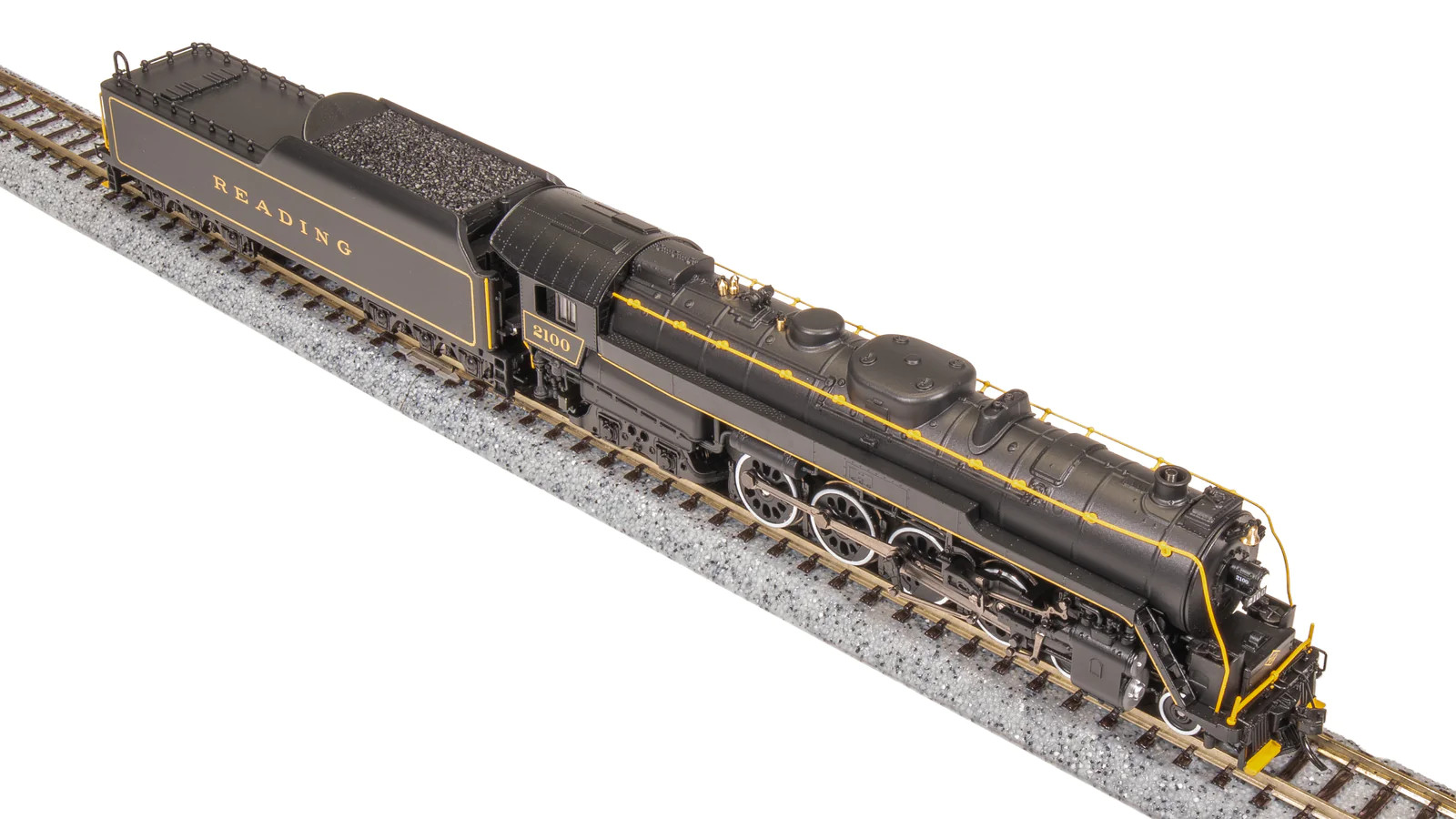 Broadway Limited Imports N 7403 Reading Class T-1 4-8-4 Locomotive Paragon4 Sound/DC/DCC/Smoke 'Iron Horse Rambles Excursion Version' RDG #2100