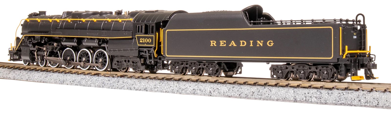 Broadway Limited Imports N 7405 Reading Class T-1 4-8-4 Locomotive Paragon4 Sound/DC/DCC/Smoke 'Iron Horse Rambles Excursion Version' RDG #2124