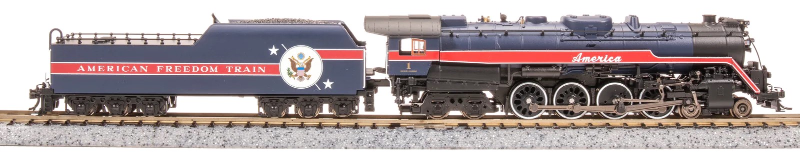 Broadway Limited Imports N 7407 Reading Class T-1 4-8-4 Locomotive Paragon4 Sound/DC/DCC/Smoke 'American Freedom Train #1' RDG #1976 