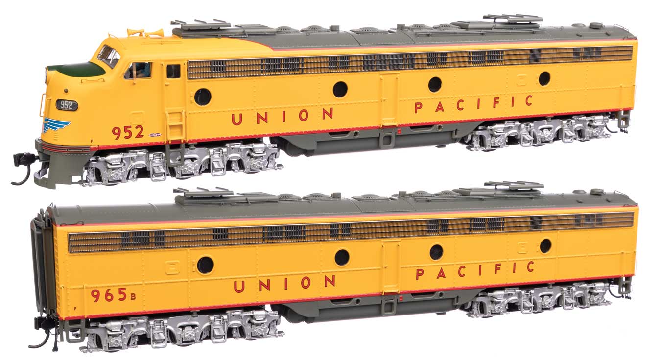 WalthersProto HO 920-42955 DCC/ESU LokSound V5 Equipped EMD E9A-E9B Locomotives SET Union Pacific 'City of San Francisco' UP #952, 965B