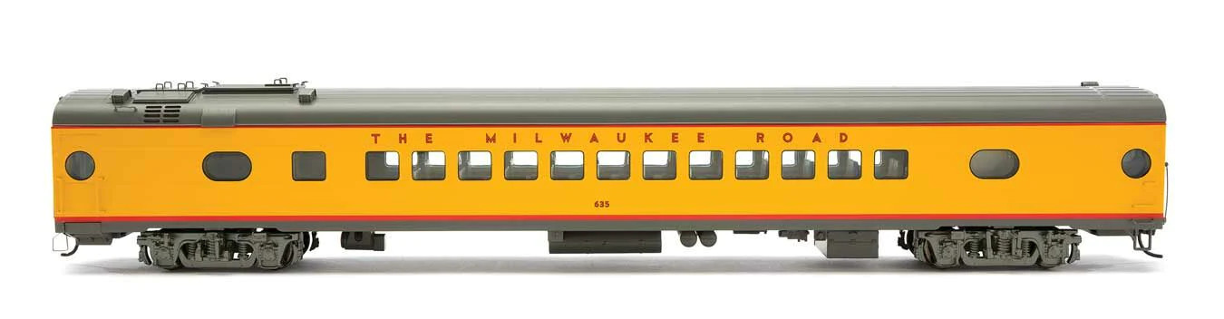 WalthersProto HO 920-9864 85' 600-Series Coach - City of San Francisco Deluxe Edition #2 - Milwaukee Road MILW #622